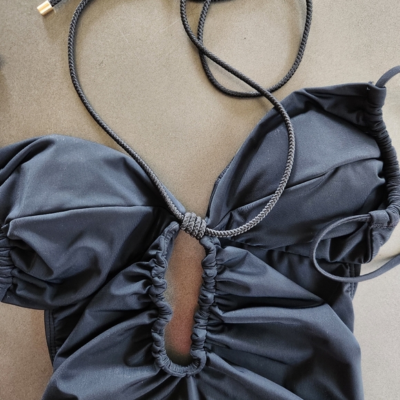 Vix Paula Hermanny Womens Black Mag One Piece Bathing Suit Size Small NWT - Picture 11 of 14